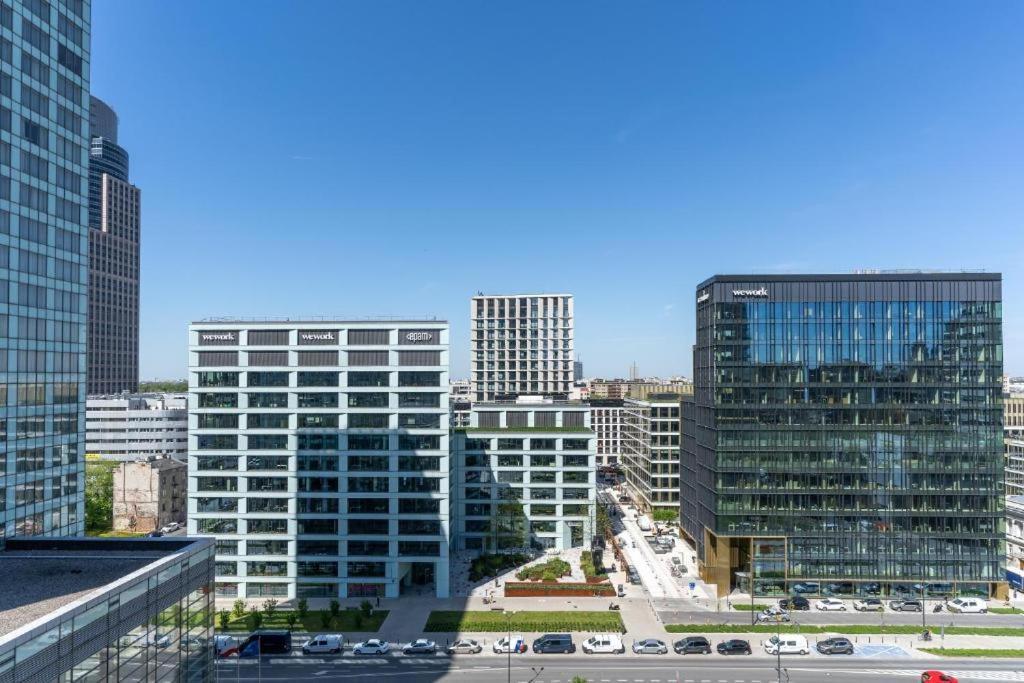 Platinum Tower - City Center - Golden Apartments Varsó Kültér fotó